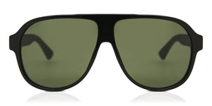GUCCI Green Pilot Men's Sunglasses