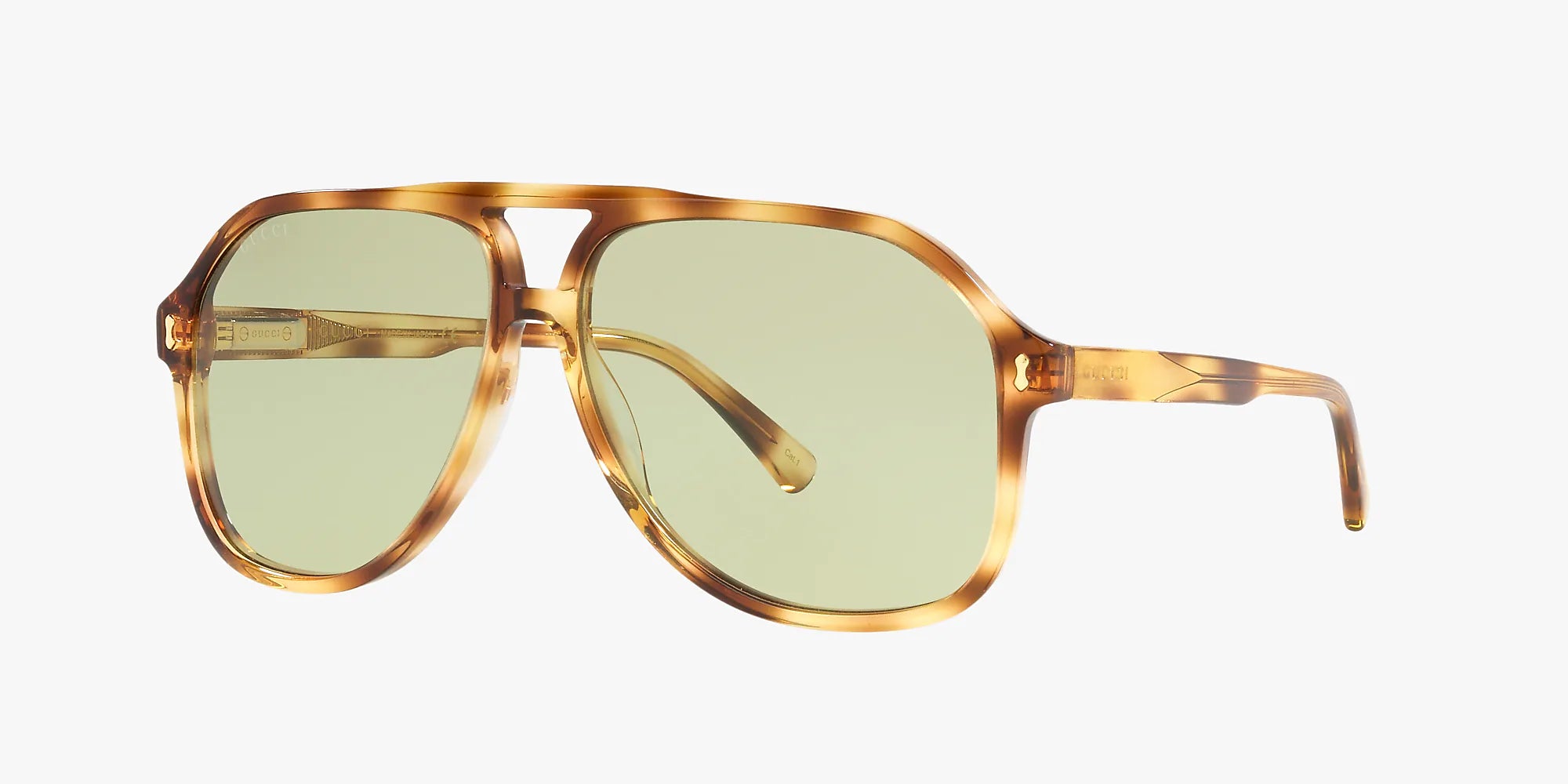 Gucci Aviator Sunglasses, Gold