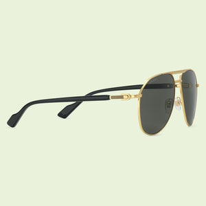Gucci 002 Aviator Sunglasses