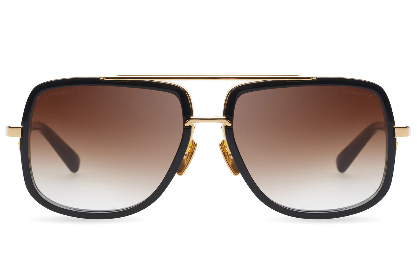 New Dita LXN EVO Matte Black/Gold Sunglasses - Sun Optics online