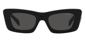 Prada Black/Dark Grey women Sunglasses